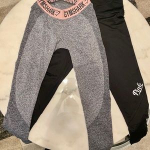 Gym Shark and Pink Leggings